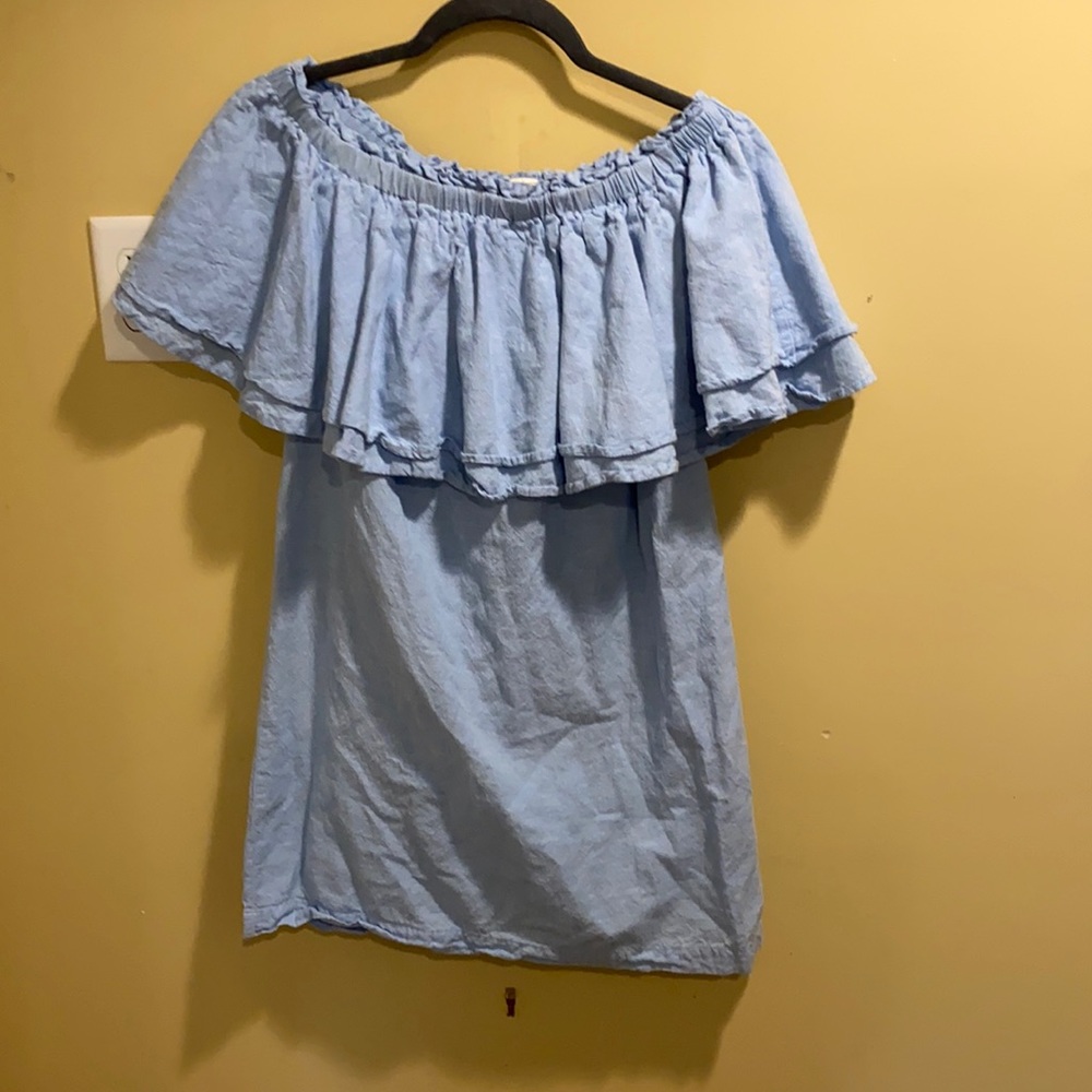 off the shoulder mud pie dress